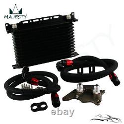 13 Row AN10 Oil Cooler Kit For BMW Mini Cooper S Supercharger R56 1.6L 2006-2012