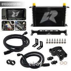 13 Row Oil Cooler Mount Bracket Kit for Mini Cooper S R50 R52 1.6L Supercharged