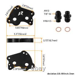 13 Row Oil Cooler Mount Bracket Kit for Mini Cooper S R50 R52 1.6L Supercharged