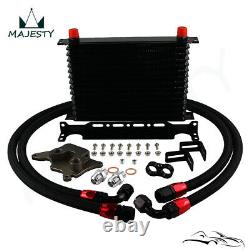 15 Row AN10 Oil Cooler Kit For BMW Mini Cooper S Supercharger R56 1.6L 2006-2012