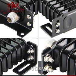 15Row Oil Cooler Bracket Kit & Fan for Mini Cooper S R50 R52 R53 Supercharge