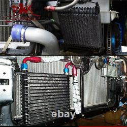 15Row Oil Cooler Bracket Kit & Fan for Mini Cooper S R50 R52 R53 Supercharge