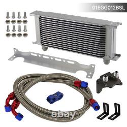 16 Row AN10 Oil Cooler Kit For BMW Mini Cooper S Supercharger R56 1.6L 2006-2012