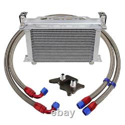 22 Row AN10 Oil Cooler Kit For BMW Mini Cooper S Supercharger R56 1.6L 2006-2012