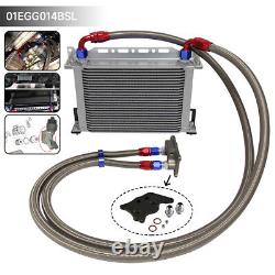 25 Row AN10 Oil Cooler Kit For BMW Mini Cooper S Supercharger R56 1.6L 2006-2012