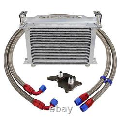 25 Row AN10 Oil Cooler Kit For BMW Mini Cooper S Supercharger R56 1.6L 2006-2012