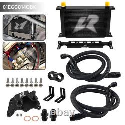 25 Row Oil Cooler Kit For BMW Mini Cooper S Supercharger Engine R56 Turbo 1.6L