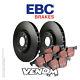 Ebc Rear Brake Kit For Mini Convertible R52 1.6 Supercharged Cooper S 04-08