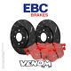 Ebc Rear Brake Kit For Mini Convertible R52 1.6 Supercharged Works 05-07