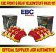 Ebc Yellowstuff Front Rear Pads Kit For Mini R56 1.6 Supercharged Works 2006-08