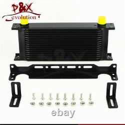 For BMW Mini Cooper S R53 Supercharger AN10 16 Row Oil Cooler with Bracket Kit