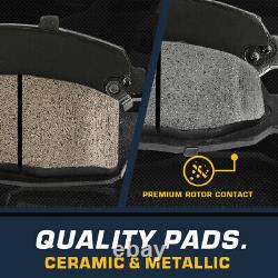 For Mini Cooper Front OE Calipers + Brake Rotors +Ceramic Pads
