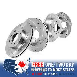 Front and Rear Brake Disc Rotors For 2002 2004 2005 2006 MINI COOOPER