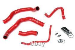 HPS Red Silicone Radiator Hose Kit Coolant for Mini 02-08 Cooper S Supercharged