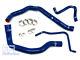 Hps Silicone Radiator Hose Kit For Mini Cooper S 1.6l Supercharged 02-08 Blue
