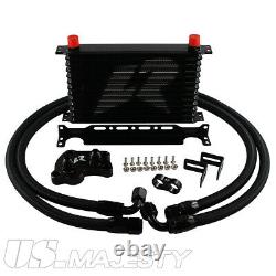 LR AN10 13Row Oil Cooler Kit For BMW Mini Cooper S Supercharger R50 R52 R53 1.6L
