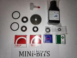 MINI Cooper S Supercharger PTO Gear Repair Kit for Water Pump Drive + Oil Bottle