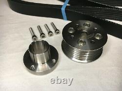 WMW 15% Supercharger Reduction Pulley Kit for R53 02-06 MINI Cooper S and R52